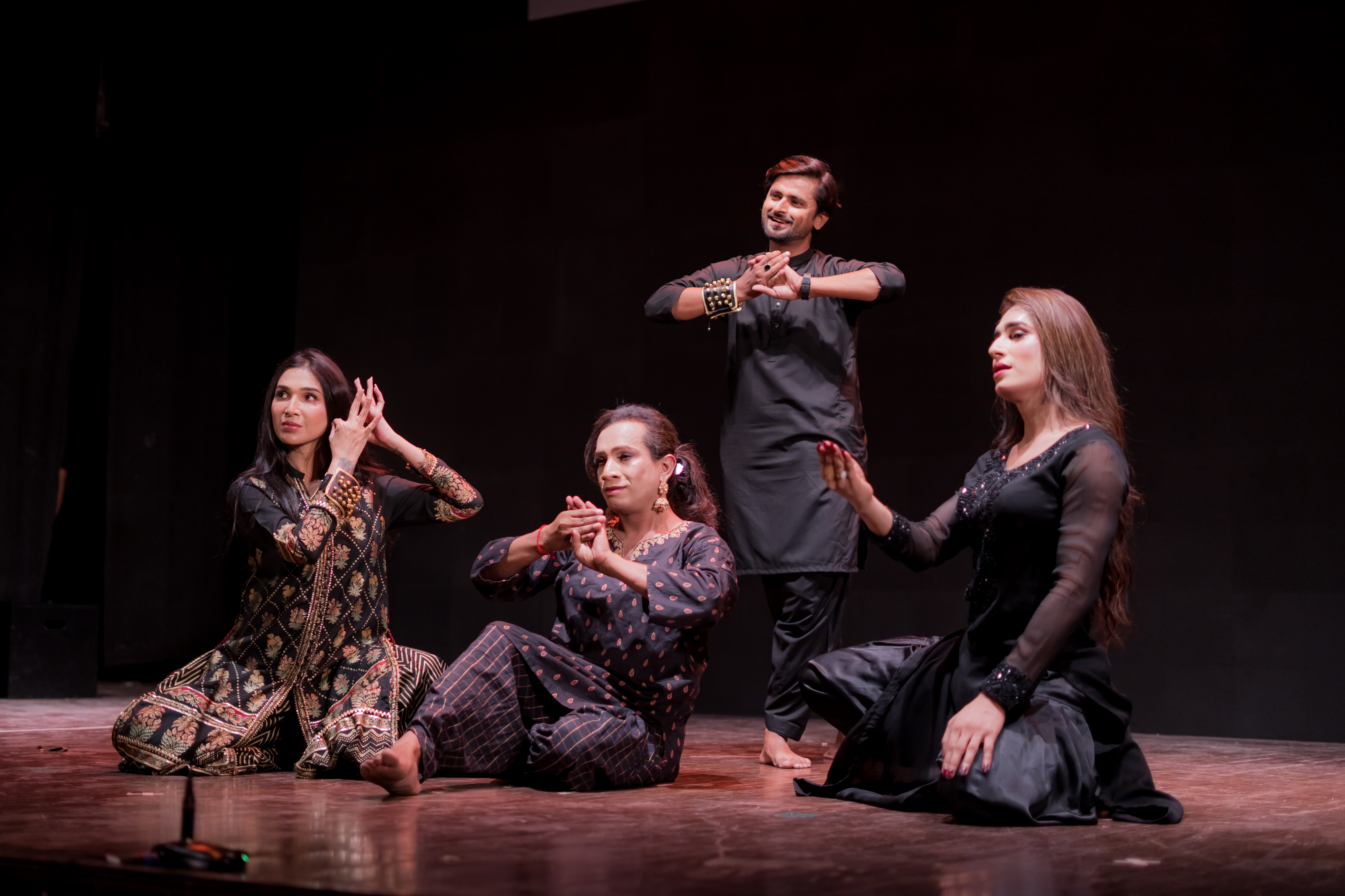 Rang Raas performance on stage