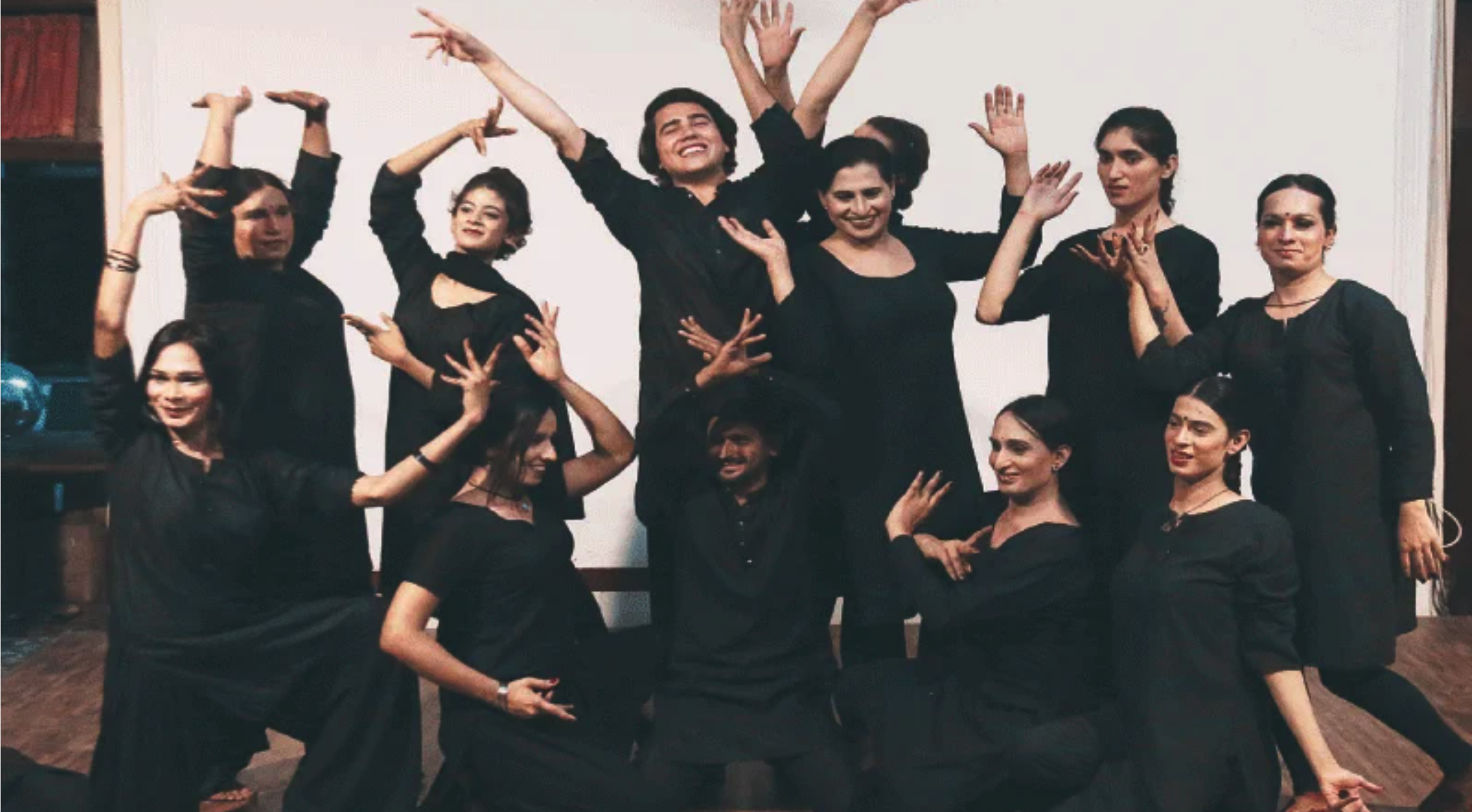 Participants in movement workshop