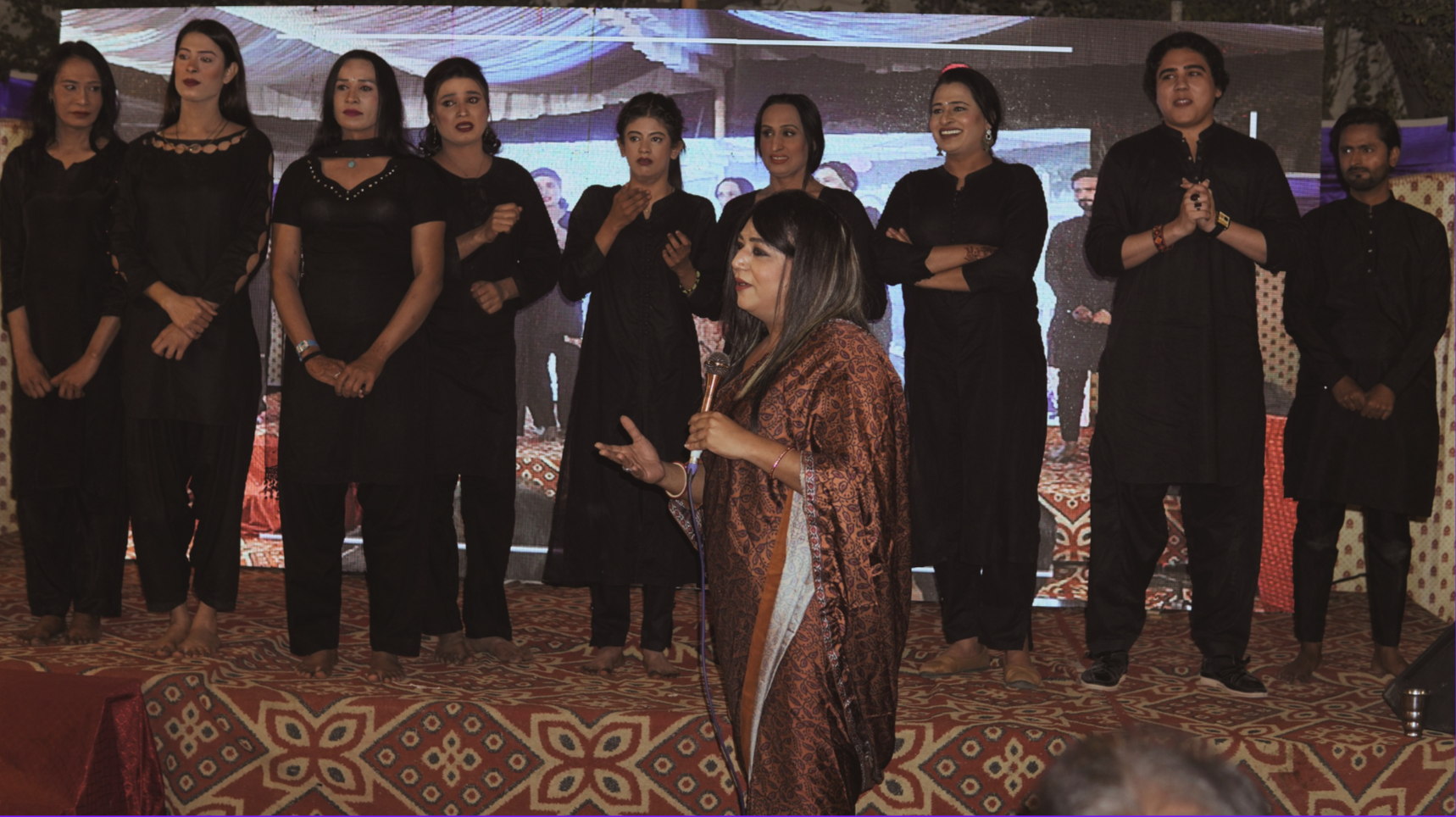 Sheema Kermani leading Transcend